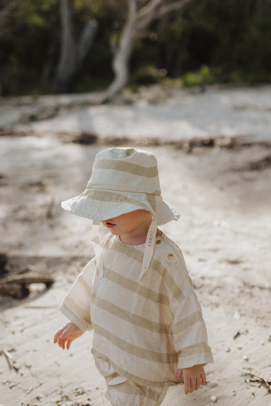 The Kova Stripe Bucket Hat